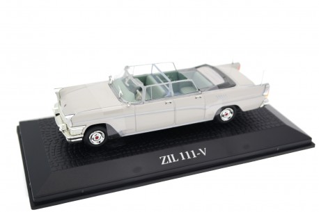 Atlas Norev ZIL 111-V 1966 - Leonid Brejnev & Charles de Gaulle