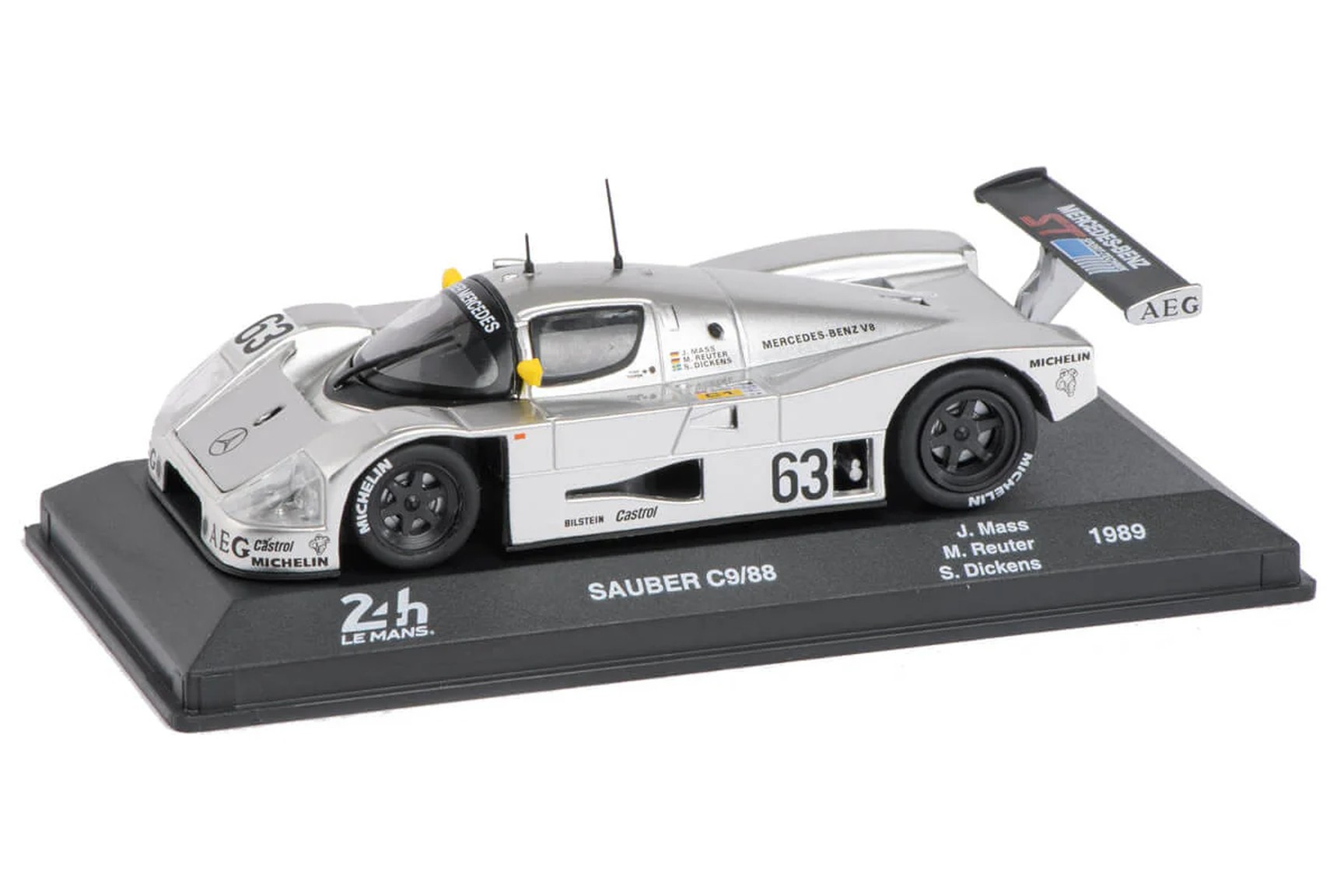 セール中！1/43Special Set Sauber　Mercedesc９ Коллекционная масштабная модель Sauber C9 Le Mans от Altaya