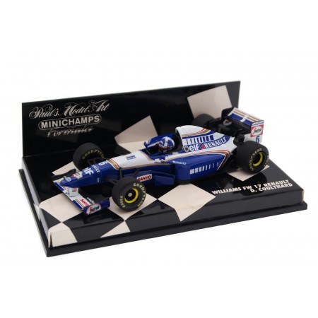 Minichamps Williams FW17 #6 "Rothmans Williams Renault" French Grand Prix Formula 1 1995 - David Coulthard
