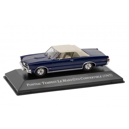 DeAgostini Pontiac Tempest Le Mans GTO Convertible 1965 - Nightwatch Blue