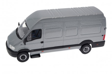 Norev Renault Mascott 130.35 2.8 dCi Fourgon L3H2 Phase 1 2000 - Gris Etoile Metallic