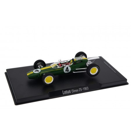 Atlas Lotus 25 #4 "Team Lotus" Winner British Grand Prix World Champion Formula 1 1963 - Jim Clark