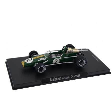Atlas Brabham BT24 #2 "Brabham Racing Organisation" British Grand Prix World Champion Formula 1 1967 - Denny Hulme