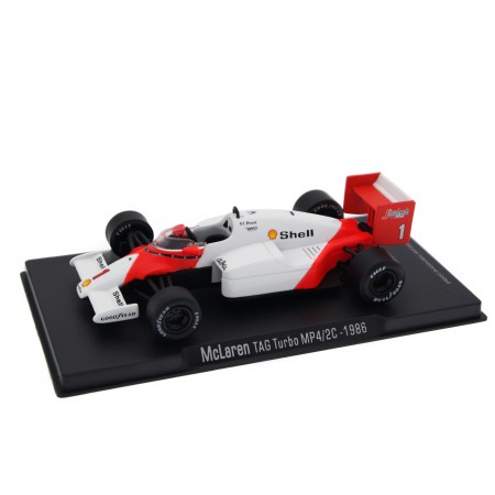 Atlas McLaren MP4/2C #1 "Marlboro McLaren International" World Champion Formula 1 1986 - Alain Prost