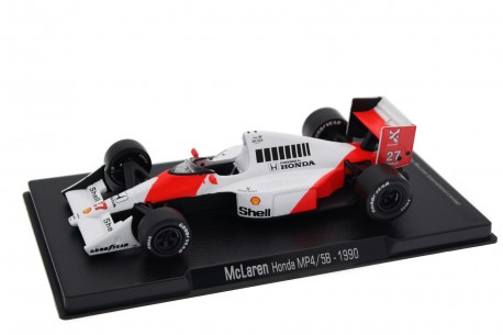 Atlas McLaren MP4/5B #27 "Honda Marlboro McLaren" British Grand Prix World Champion Formula 1 1990 - Ayrton Senna
