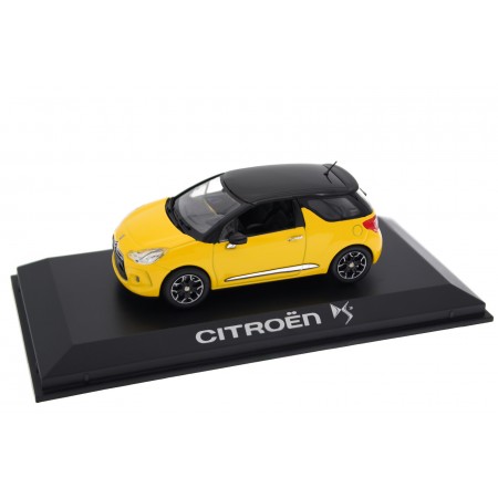 Norev Citroën DS3 Sport Chic A55 Phase 1 2010 - Pegasus Yellow/Onyx Black