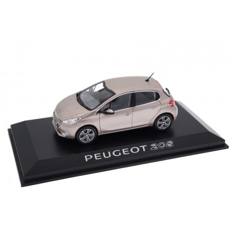 Norev Peugeot 208 Allure 5-door A9 Phase 1 2012 - Blossom Grey Metallic