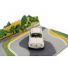 Hachette Fiat Abarth 595 I Serie Tetto Rigido "Circuito del Mugello" 1963 - Bianco Latte