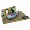 Hachette Fiat 500 Giardiniera Tetto Apribile "Negozio di Frutta e Verdura" 1965 - Azzurro Chiaro