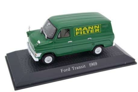 Atlas Ford Transit Mark I Kastenwagen Mann Filter 1969 - Dark Mint Green X