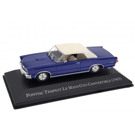 DeAgostini Pontiac Tempest Le Mans GTO Convertible 1965 - Nightwatch Blue