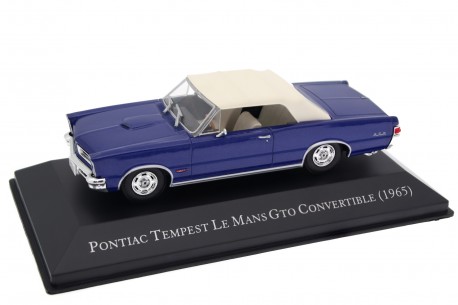 DeAgostini Pontiac Tempest Le Mans GTO Convertible 1965 - Nightwatch Blue