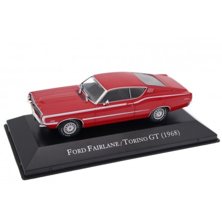 DeAgostini Ford Fairlane Torino GT Fastback 1968 - Candy Apple Red