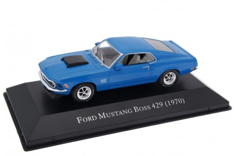 DeAgostini Ford Mustang Boss 429 Fastback 1970 - Grabber Blue