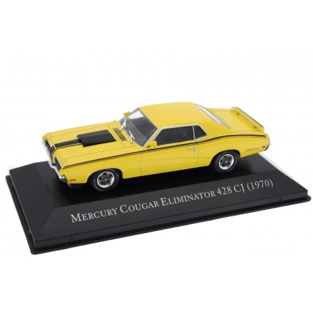 DeAgostini Mercury Cougar Eliminator 428 Cobra Jet 1970 - Competition Yellow