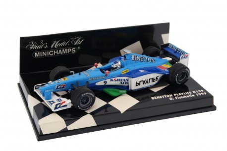 1/43 Minichamps 430990009 Benetton B199 #9 "Mild Seven Benetton Playlife" Formula 1 1999 - Giancarlo Fisichella