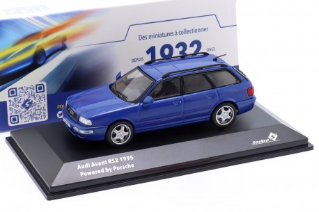 1/43 Solido S4310101 Audi RS2 Avant B4 1994 - Nogaro Blue