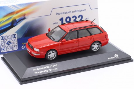 1/43 Solido S4310102 Audi RS2 Avant B4 1994 - Laser Red