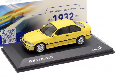 1/43 Solido S4315203 BMW M3 Coupé E36 1994 - Dakar Yellow