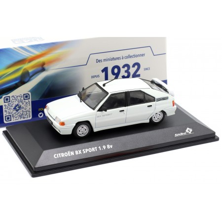 1/43 Solido S4311003 Citroën BX Sport 1.9 Phase 1 1985 - Meije White