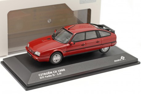1/43 Solido S4311702 Citroën CX 25 GTi Turbo 2 Series 2 1989 - Florentine Red Metallic