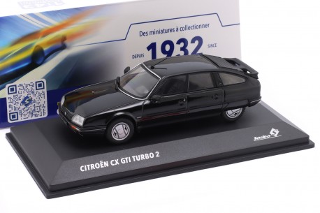 1/43 Solido S4311706 Citroën CX 25 GTi Turbo 2 Series 2 1989 - Onyx Black