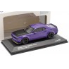 1/43 Solido S4310302 Dodge Challenger SRT Demon LA 2018 - Plum Crazy/Satin Black