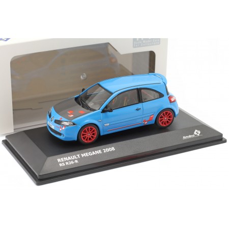 1/43 Solido S4310202 Renault Megane II R26.R X84 2008 - Dynamo Blue