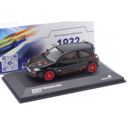 1/43 Solido S4310206 Renault Megane II R26.R X84 2008 - Deep Black