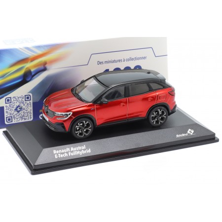 1/43 Solido S4305203 Renault Austral E-Tech Full Hybrid Esprit Alpine RHN 2022 - Flame Red Metallic