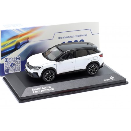1/43 Solido S4305204 Renault Austral E-Tech Full Hybrid Esprit Alpine RHN 2022 - Glossy Alpine White