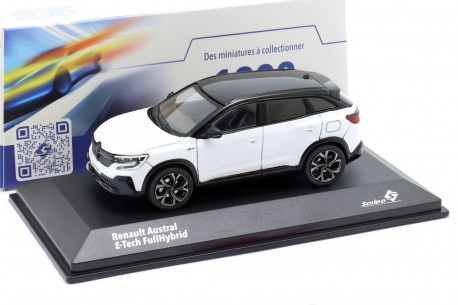 1/43 Solido S4305204 Renault Austral E-Tech Full Hybrid Esprit Alpine RHN 2022 - Glossy Alpine White