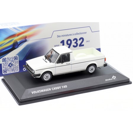 1/43 Solido S4312301 Volkswagen Caddy I 14D 1982 - Alpine White