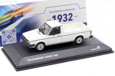 1/43 Solido S4312301 Volkswagen Caddy I 14D 1982 - Alpine White