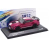 1/43 Solido S4311510 Ford Mustang Shelby GT500 Track Pack S550 2020 - Royal Crimson with Bright White Stripes