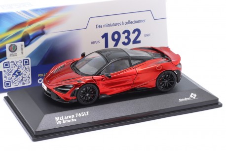 1/43 Solido S4311908 McLaren 765LT 2020 - Vermillion Red