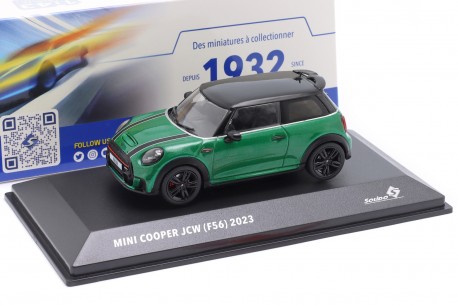 1/43 Solido S4315002 Mini John Cooper Works F56 LCI 2 2023 - British Racing Green