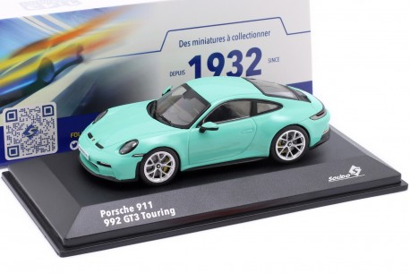 1/43 Solido S4316503 Porsche 911 GT3 Touring 992 2022 - Mint Green