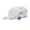 1/43 Cararama 483-008 Land Rover Freelander 5-door L314 Facelift with Polar 400 Basic 2004 - Monte Carlo Blue