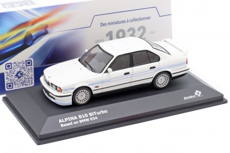 1/43 Solido S4310404 BMW Alpina B10 BiTurbo E34 1994 - Alpine White