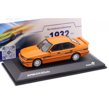 1/43 Solido S4310407 BMW Alpina B10 BiTurbo E34 1994 - Fire Orange