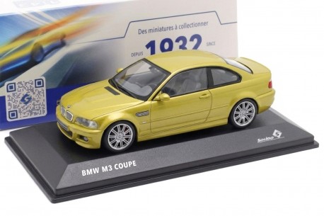 1/43 Solido S4318602 BMW M3 Coupé E46 2000 - Phoenix Yellow Metallic