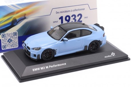1/43 Solido S4314601 BMW M2 Coupé M Performance G87 2024 - Zandvoort Blue