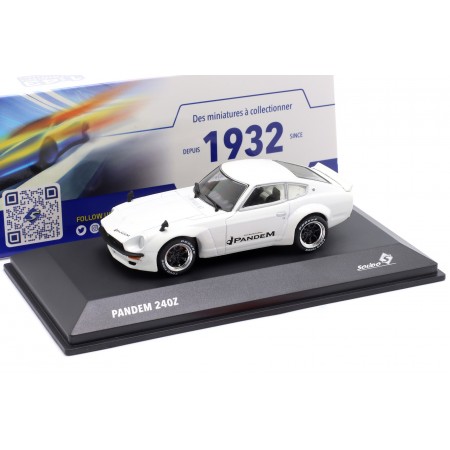 1/43 Solido S4316301 Datsun Pandem 240Z Rocket Bunny Widebody S30 1973 - Grand Prix White