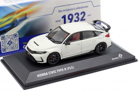 1/43 Solido S4314302 Honda Civic Type-R FL5 2023 - Championship White