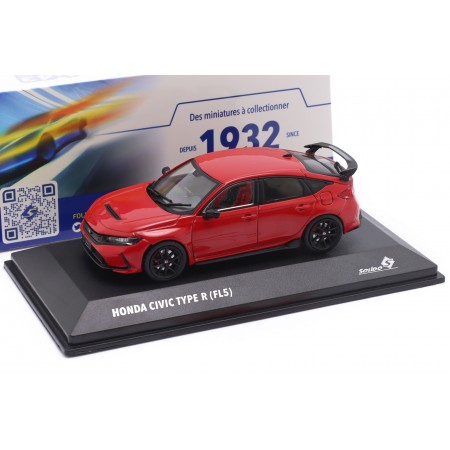 1/43 Solido S4314303 Honda Civic Type-R FL5 2023 - Rallye Red