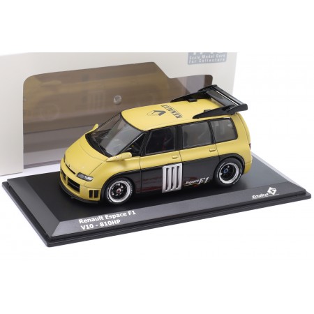 1/43 Solido S4313901 Renault Espace F1 Concept 1994 - Williams Gold Metallic/Carbon Black