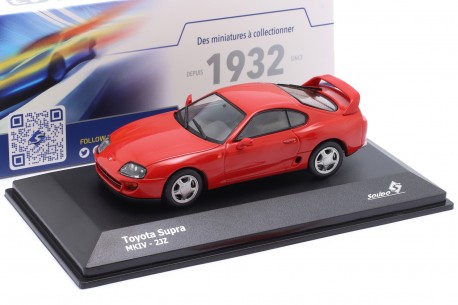 1/43 Solido S4314003 Toyota Supra Mk4 A80 2001 - Renaissance Red