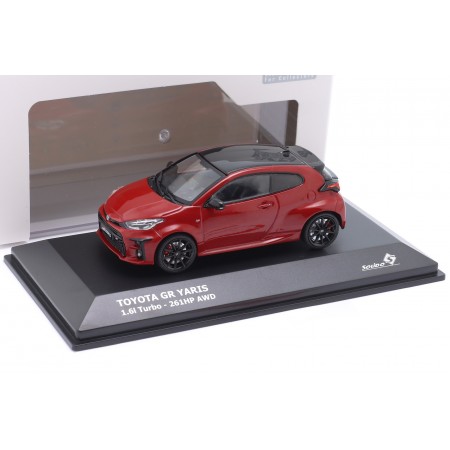 1/43 Solido S4311102 Toyota GR Yaris XP210 2020 - Karmina Red Metallic