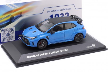 1/43 Solido S4314203 Toyota GR Corolla Circuit Edition E210 2023 - Blue Flame